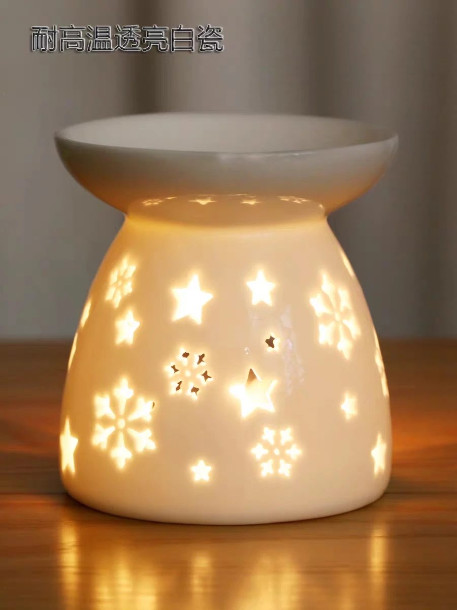 concise style Glass Candle Holder lanterns and ceramic candle jars for Home Decor Wedding