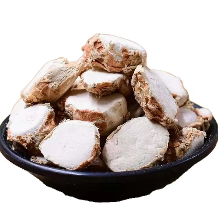 HUAOU, оптовая продажа, отдельные специи, натуральный корневище, сушеные сырые ломтики корня, корень корня корневища Kaempferiae