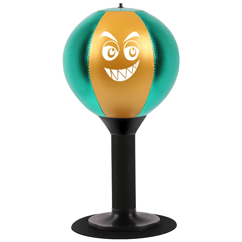 Stress  Relief with Stand Boxing Punch Ball with Suction Cup to Reflex  Desktop Vertical Boxing Speed Ball