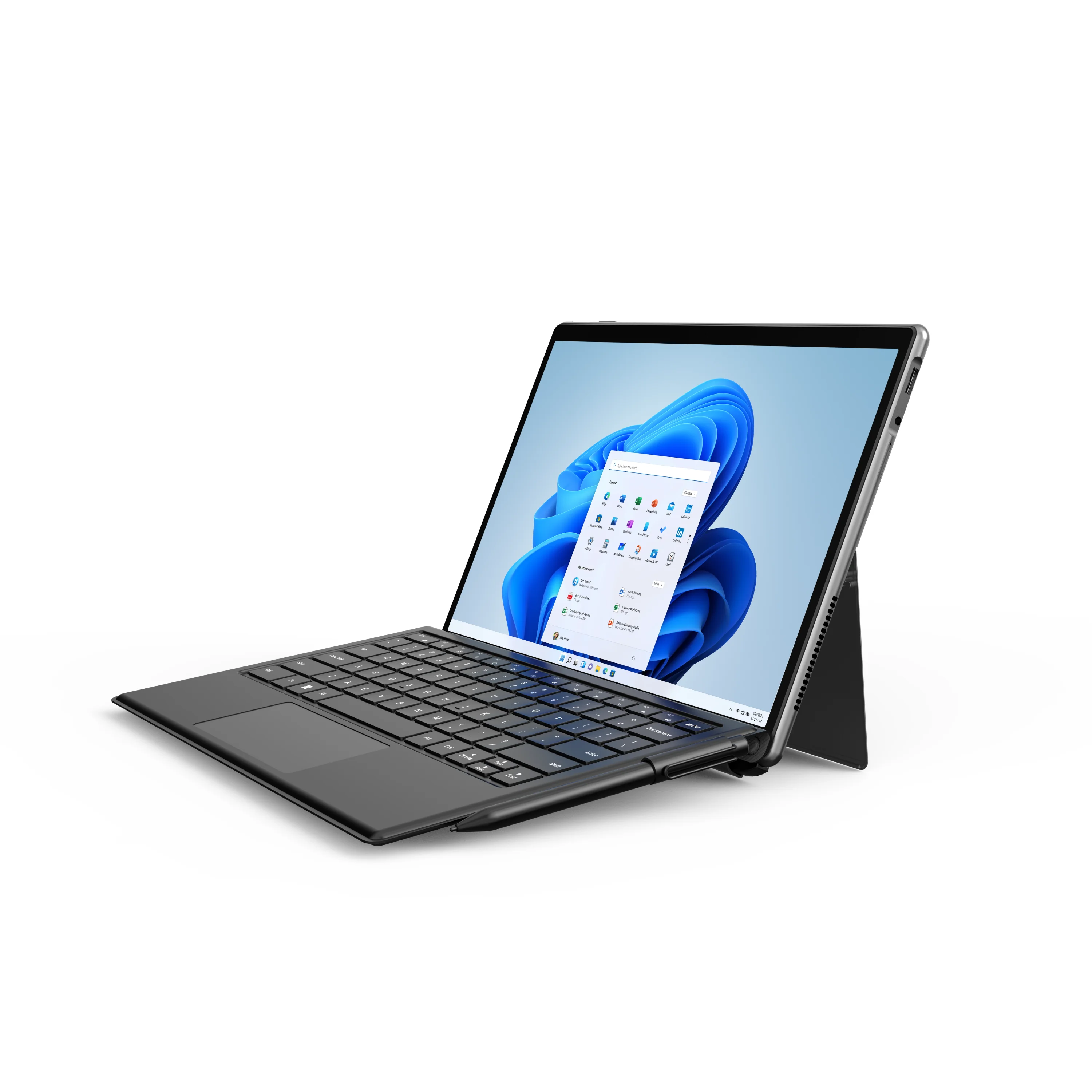 New Arrival 2 in 1 Tablets laptop 13.3inch Tablet PC with keyboard Capacitor pen