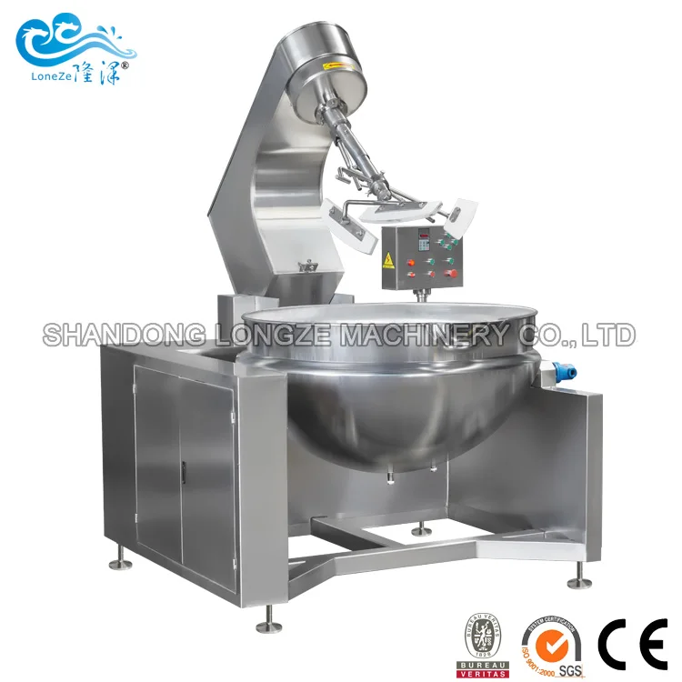 tomato sauce  ketchup making machine 100L 200L 300L automatic double jacketed kettle