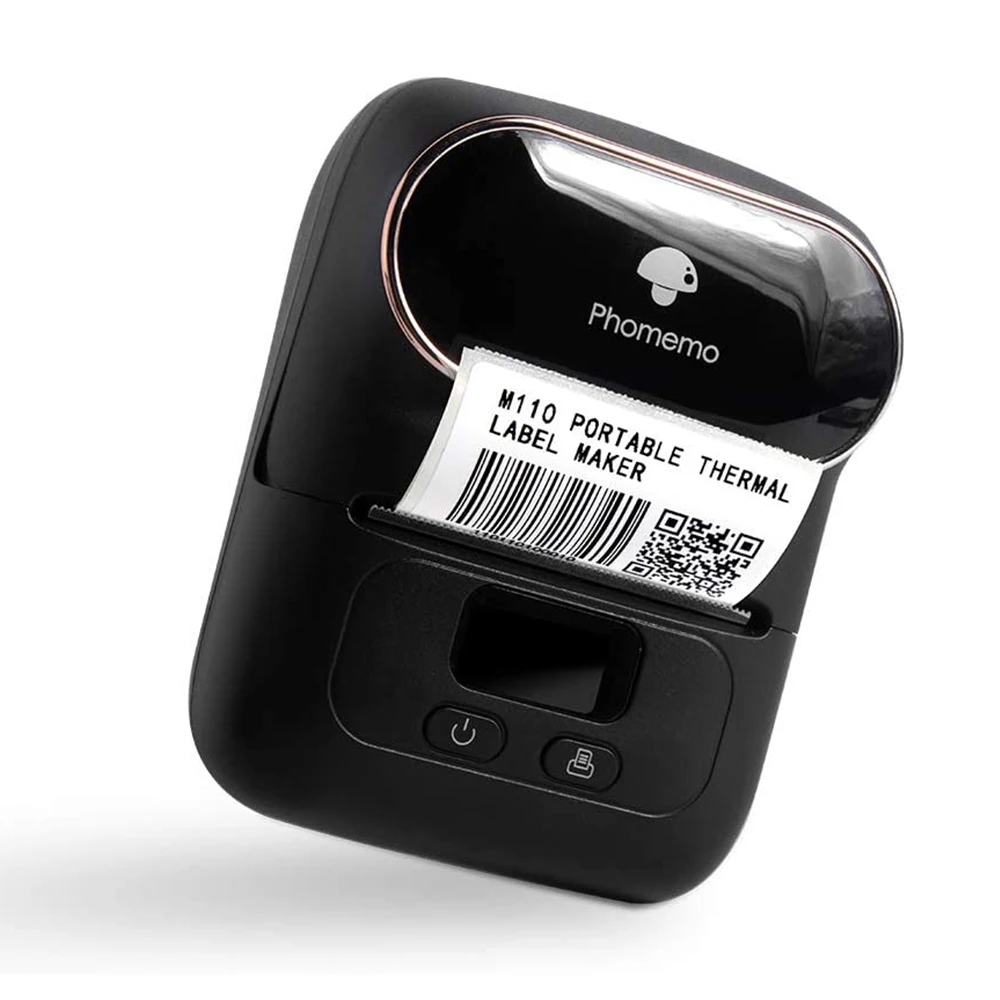 
colour thermal label printer for bottle with Mini Mobile Printer heat labels printer clothes 