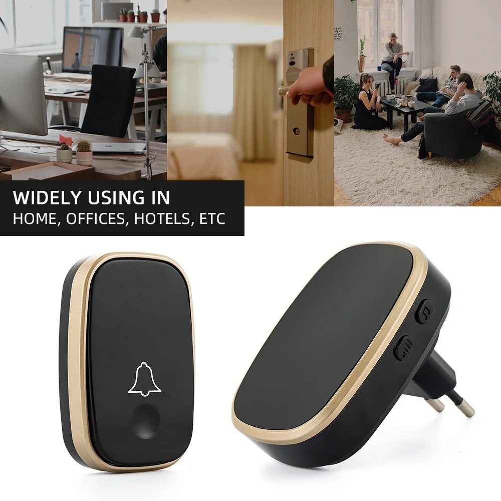 light music smart doorbell led Ring doorbell wireless doorbell