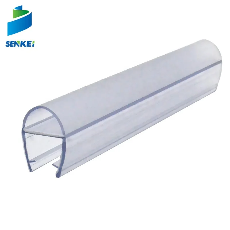 pvc trim seal pvc u profile plastic weather strip shower door waterproof