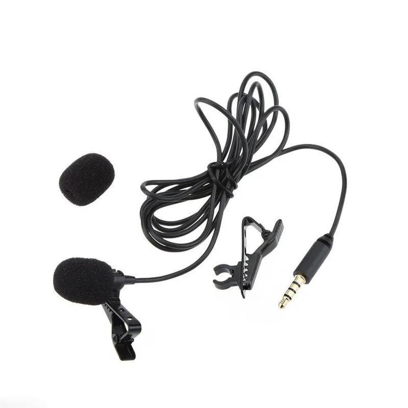 BY-LM10 Clip-on Lavalier Microphone Omnidirectional for 6 6plus 5 4S 4 for Sumsang s6 G3 one