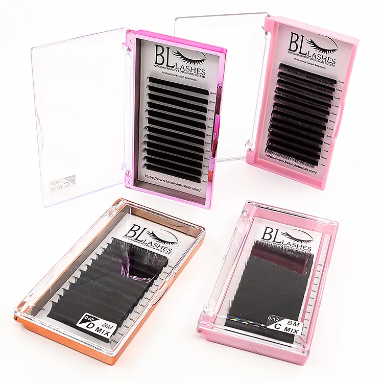 
Lash supplies super soft individual volume mink lashes false eyelashes 