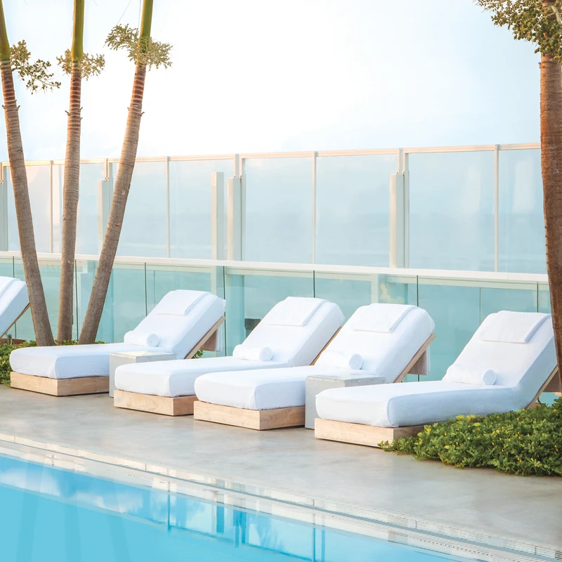 Extra Absorbent 100% Turkish Cotton Soft Terry Cloth Chaise Lounge Chair Covers towel for Luxury Resort Hotel Spa Pool Beach