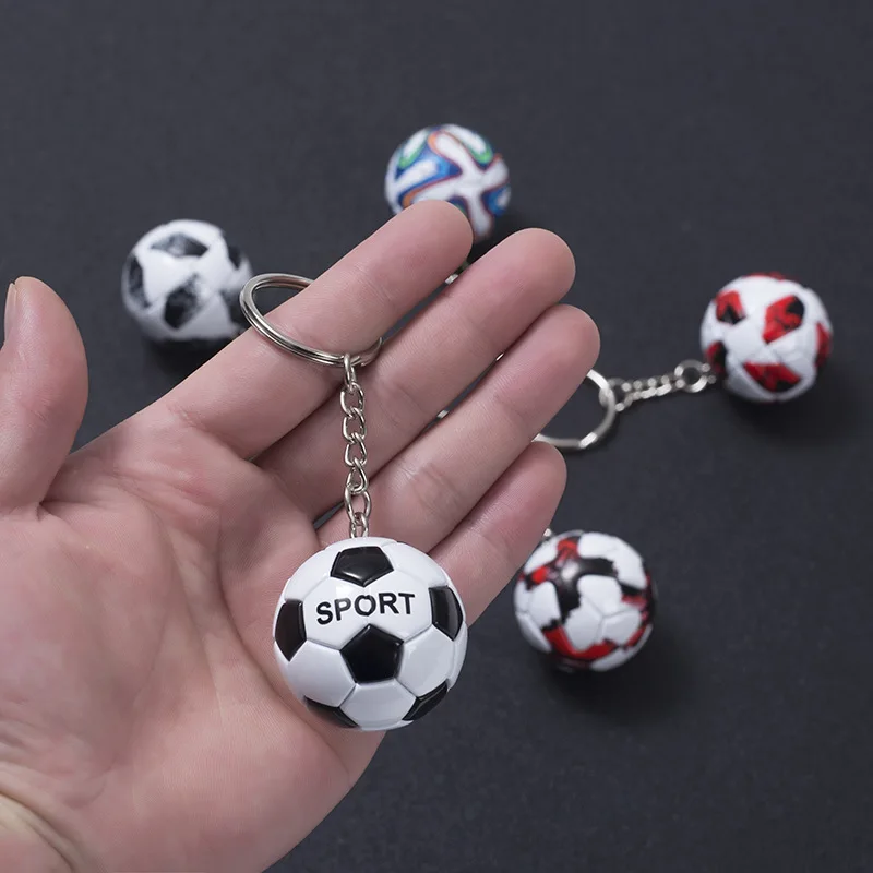 Hot sell Football Souvenir Key Chain Men Women Soccer Fans Keychain Bag Pendant Key Ring Boyfriend Gift Accessories