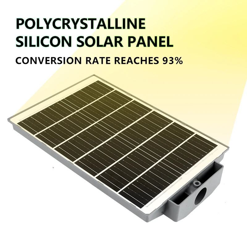 Explosion-proof intelligent sensing light Solar panel street light intelligent remote control solar outdoor lighting