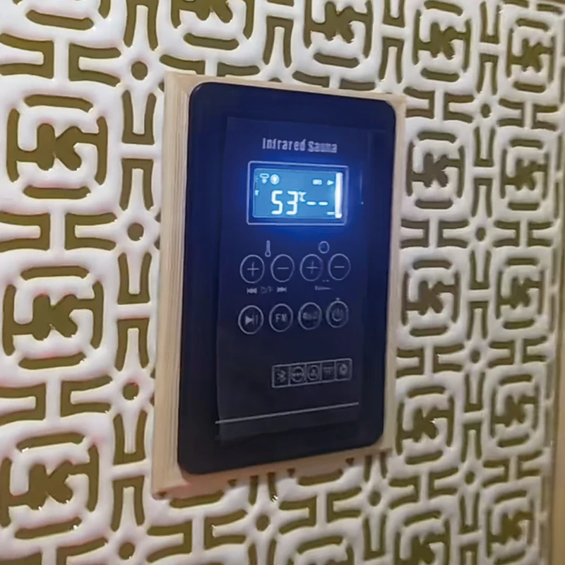 Mini capacity Tourmaline far-infrared powder sauna rooms steam sauna rooms
