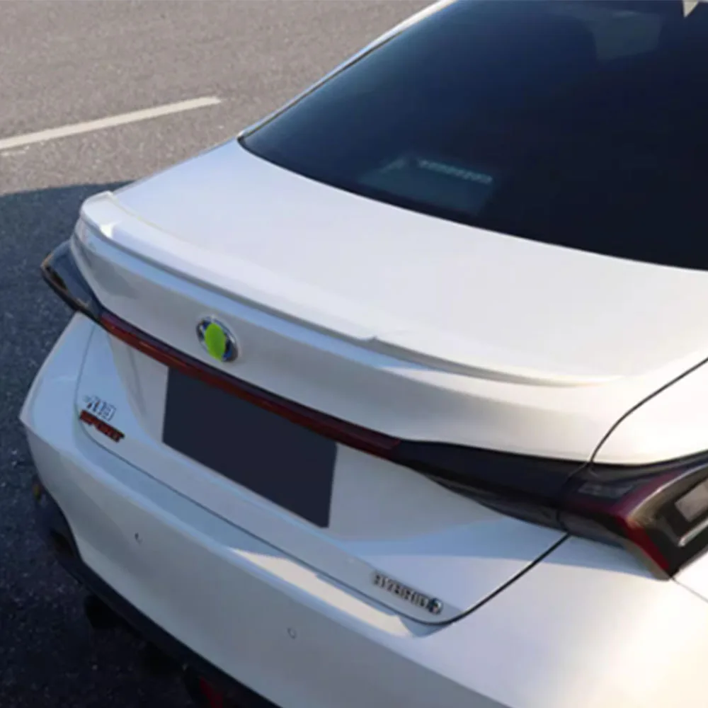 For Toyota Avalon 2018-2020 M4 Style ABS Plastic Carbon Fiber Look Rear Trunk Wing Car Body Kit Accessories