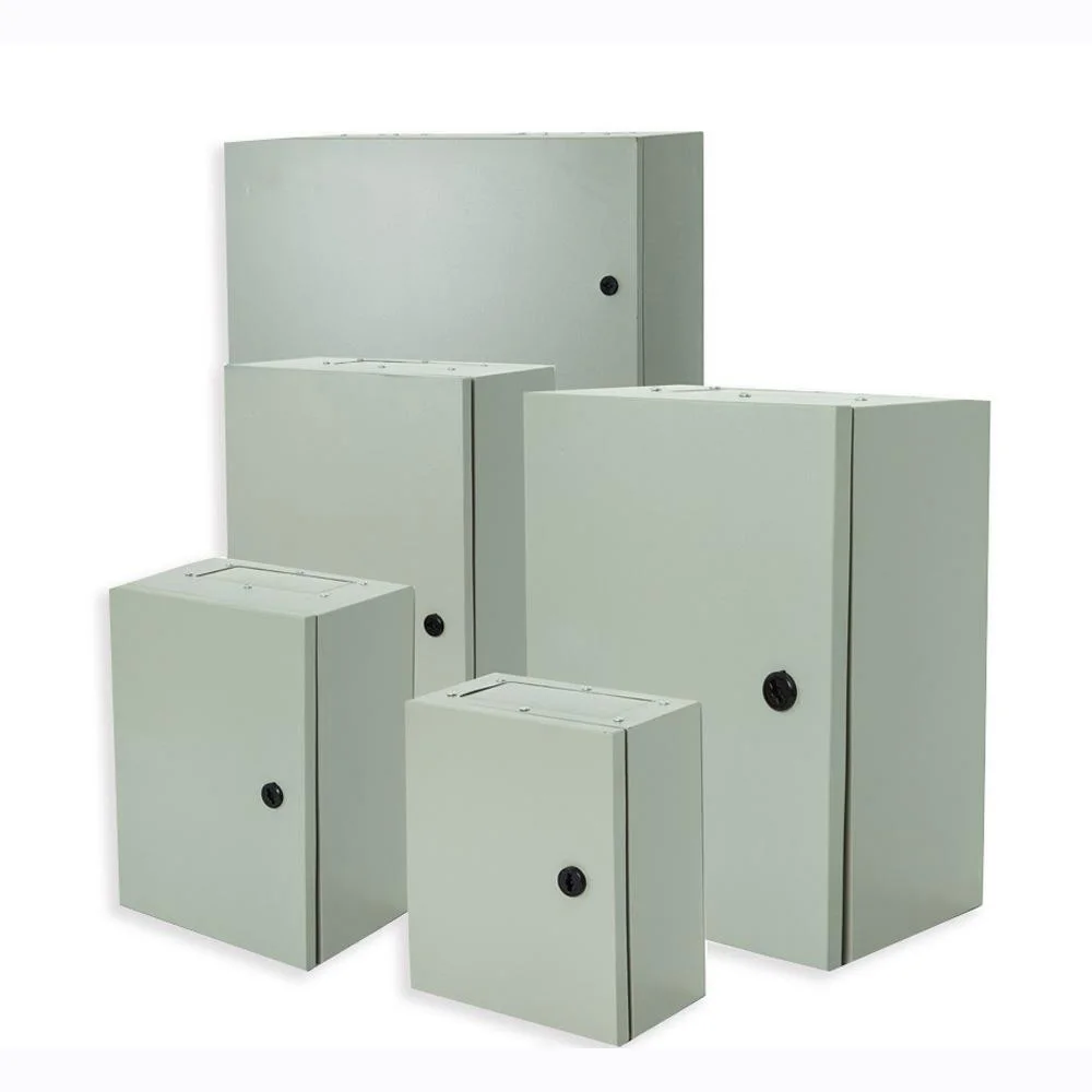 Customized Outdoor Stainless Steel power Boxes Electric Enclosure Meter Junction Metal Box For Power Supply