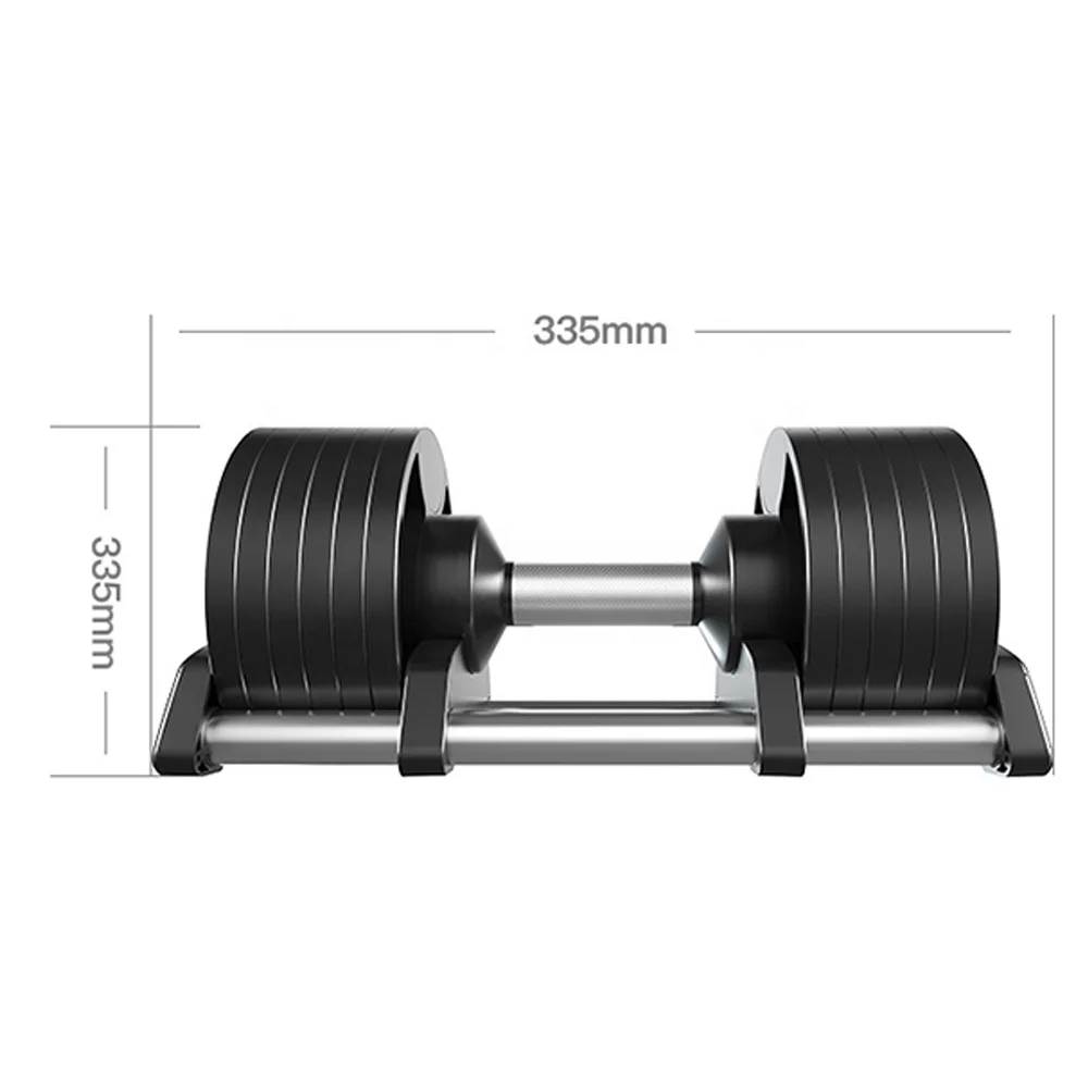 Hot Selling Fitness Set Equipment 20kg 32kg Adjustable Dumbbells Cheap For Strength Training