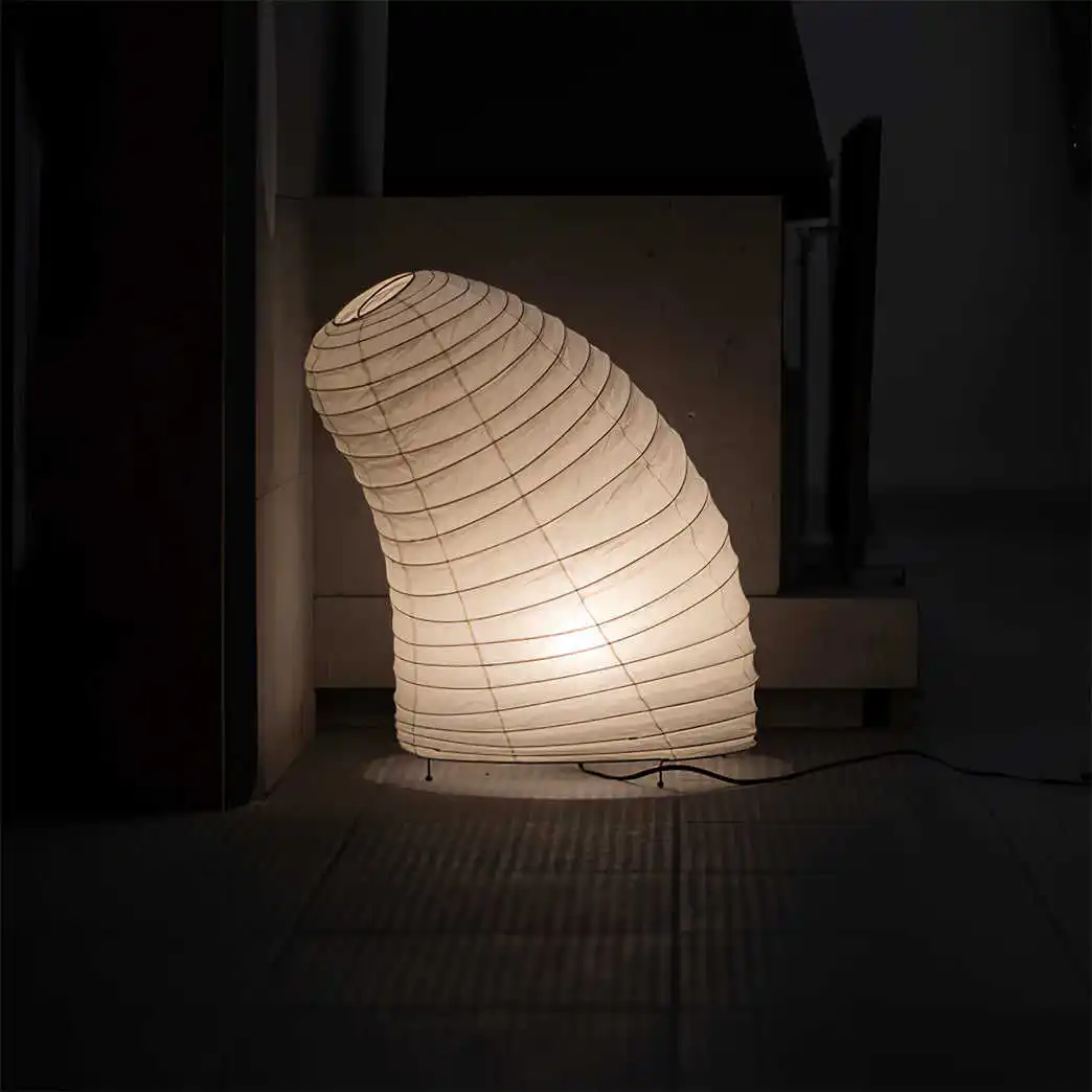 Factory wholesale creative rice paper table lamp unique lampshade home decorative paper lantern lamp