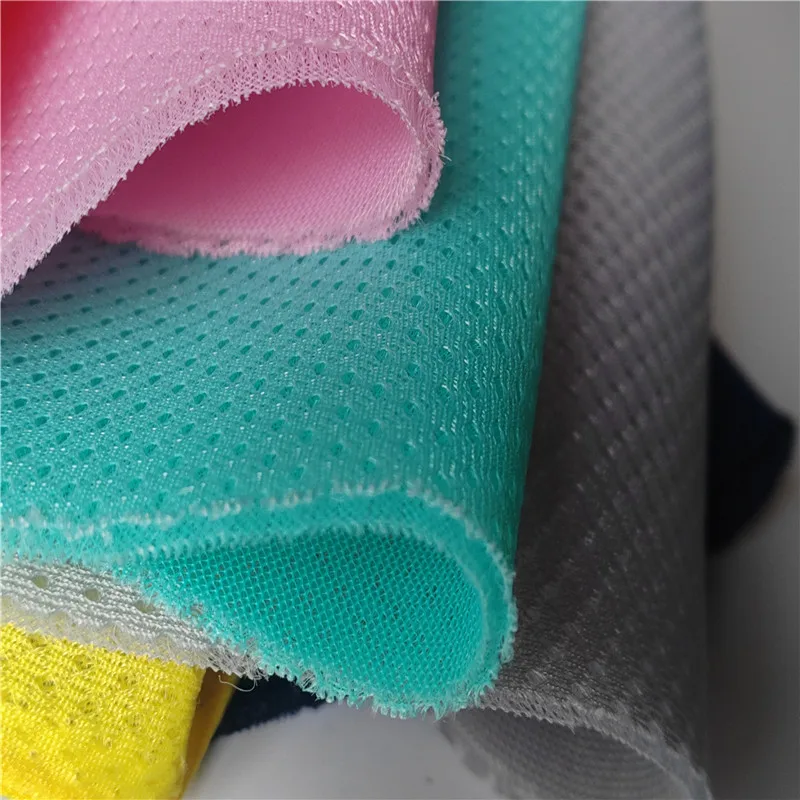 Breathable Sandwich 3Dair Mesh 100%polyester Knit Fabric for Mattress Pillow