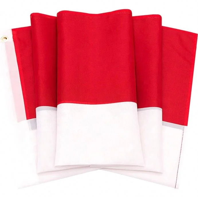 Polyester Custom Promotion 3X5ft Stock Printed Banner 90X150 Outdoor Flying Red White Black Yemen Yemeni Flag