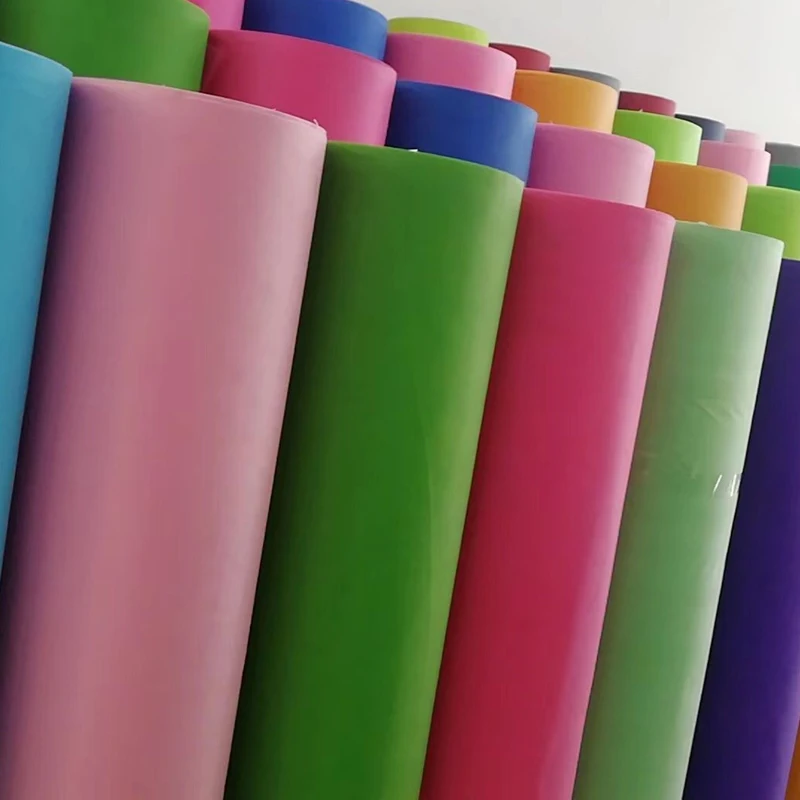 Customize all kinds of color polypropylene non-woven fabrics, customized all kinds of special specifications of non-woven fabric