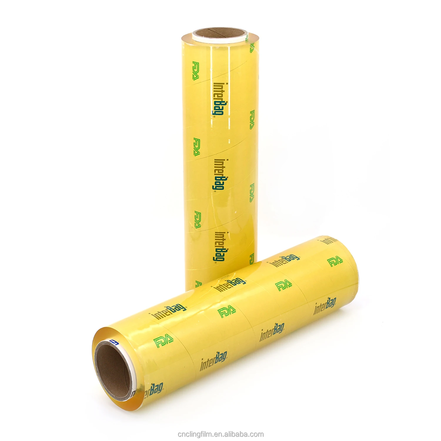 Microwave-safe PVC Stretch Cling Film for Food Packaging Pvc Plastic Food Wrap 11 Mic 2500m Jumbo Roll