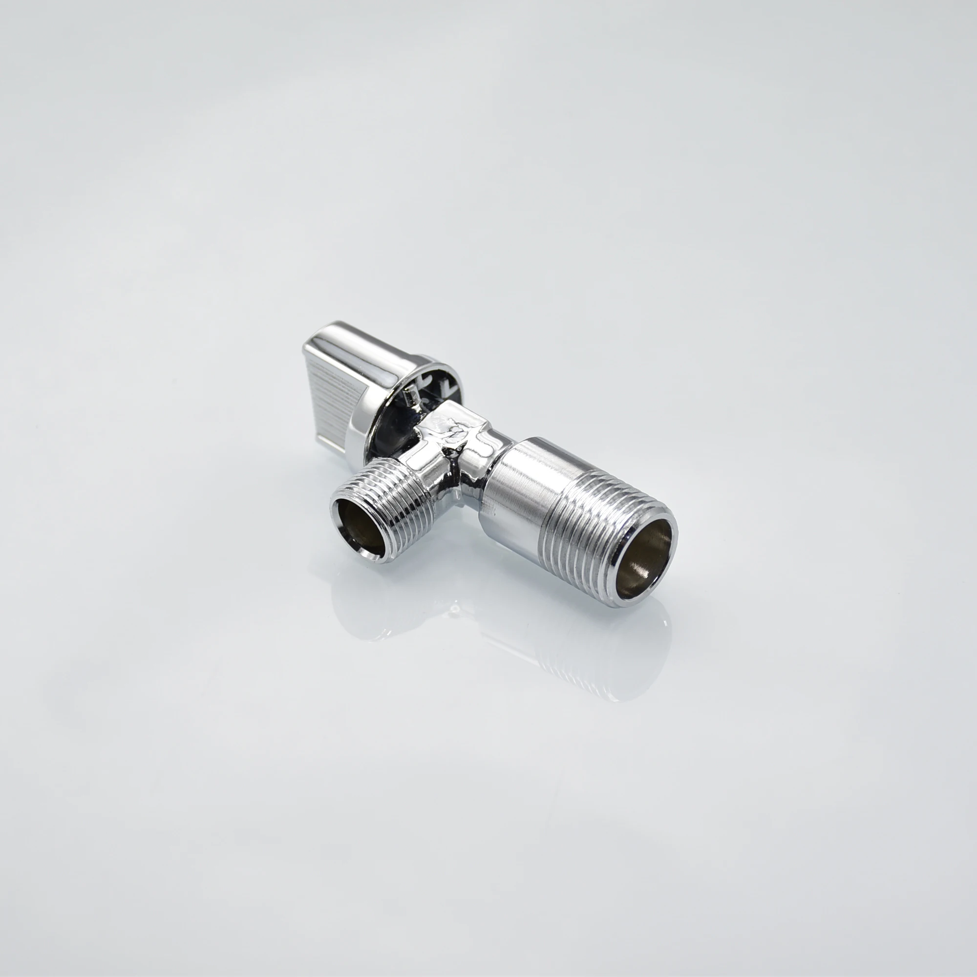 Modern Design 90 Degree Brass Angle Valve Watermark Certified for Hotel Bathroom Kitchen Faucets Fittings