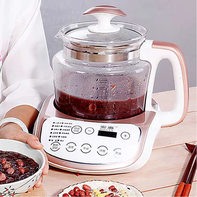 Multi-functional  2L Tea Coffee Soup Or Hot Pot And Water Heater Electric Glass Birds Nest Kettle