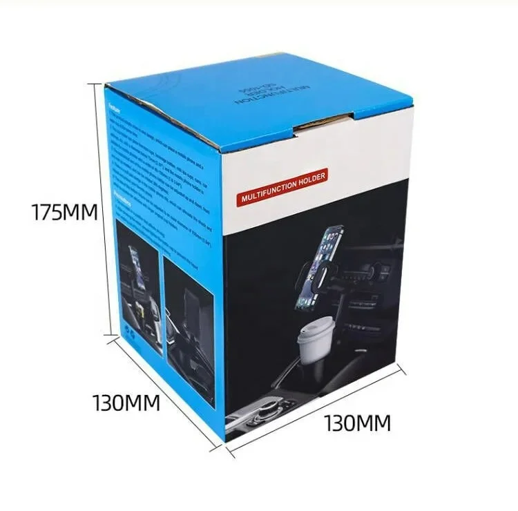 2 in 1 Car Phone Stand Cup Holder 360 Angle Adjustable Universal Car Phone Holder Car Holder For Phone