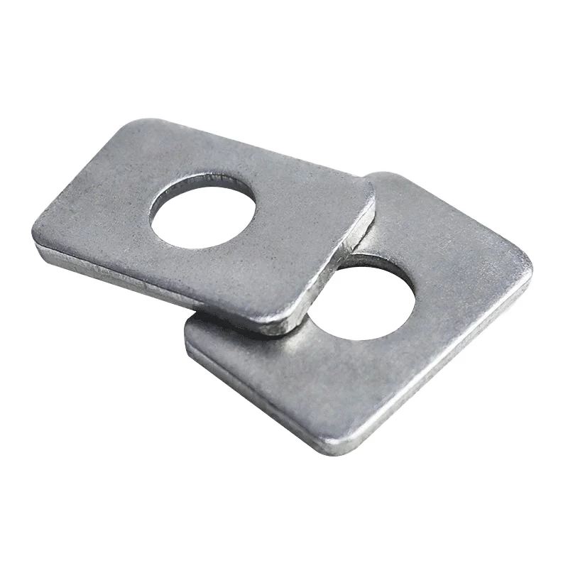 Factory Wholesale high quality M4 M6 M8 M10 M12 M16 square washer for all kinds of equipment fixing