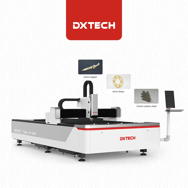 Dxtech эффективная 1000 Вт 2000 3000 Лазерная резка для металлических материалов от профессионального производителя