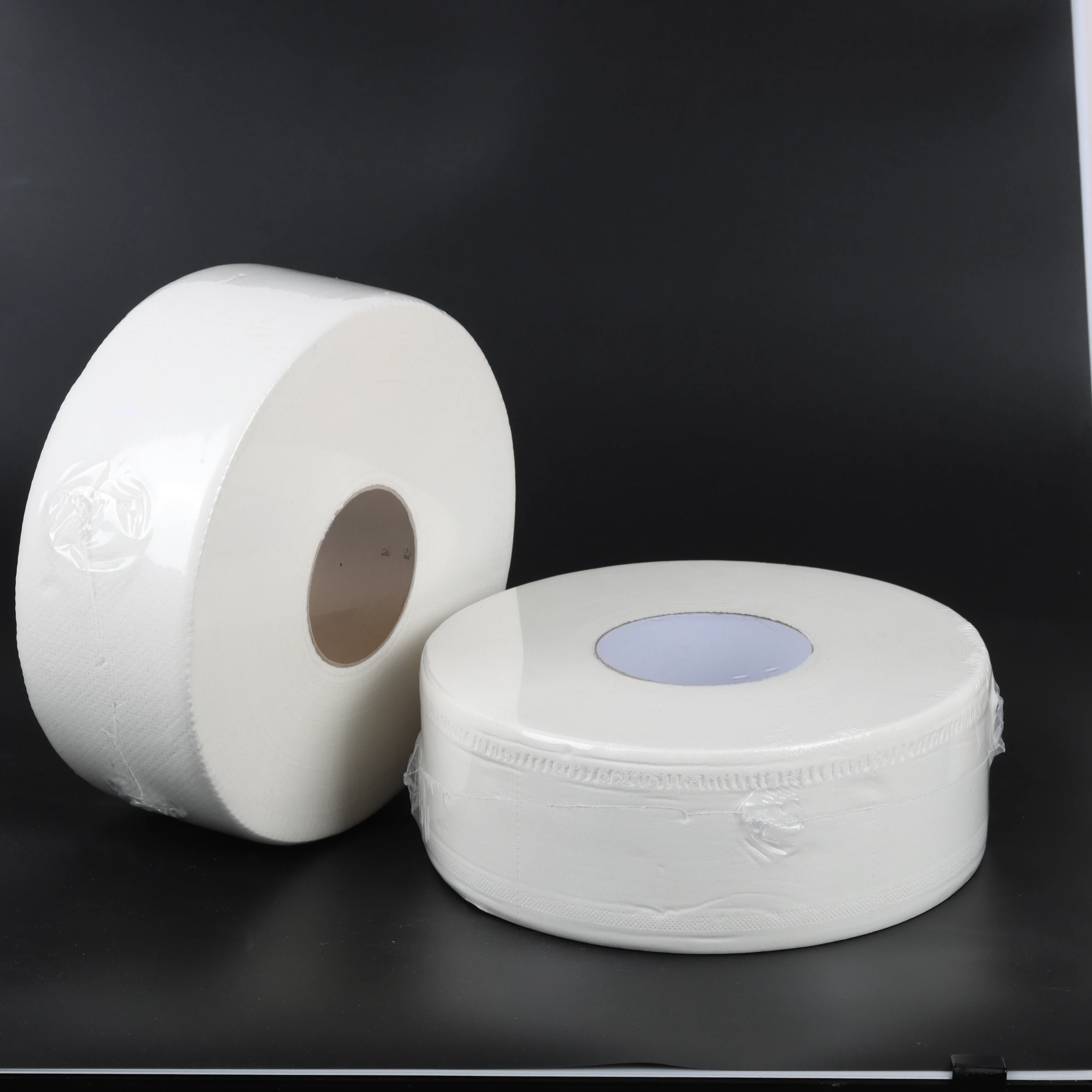 Commercial Toilet Paper jumbo toilet paper 100% Recycled Fiber, 2-PLY, White, 100% virgin wood pulp,bathroom tissue