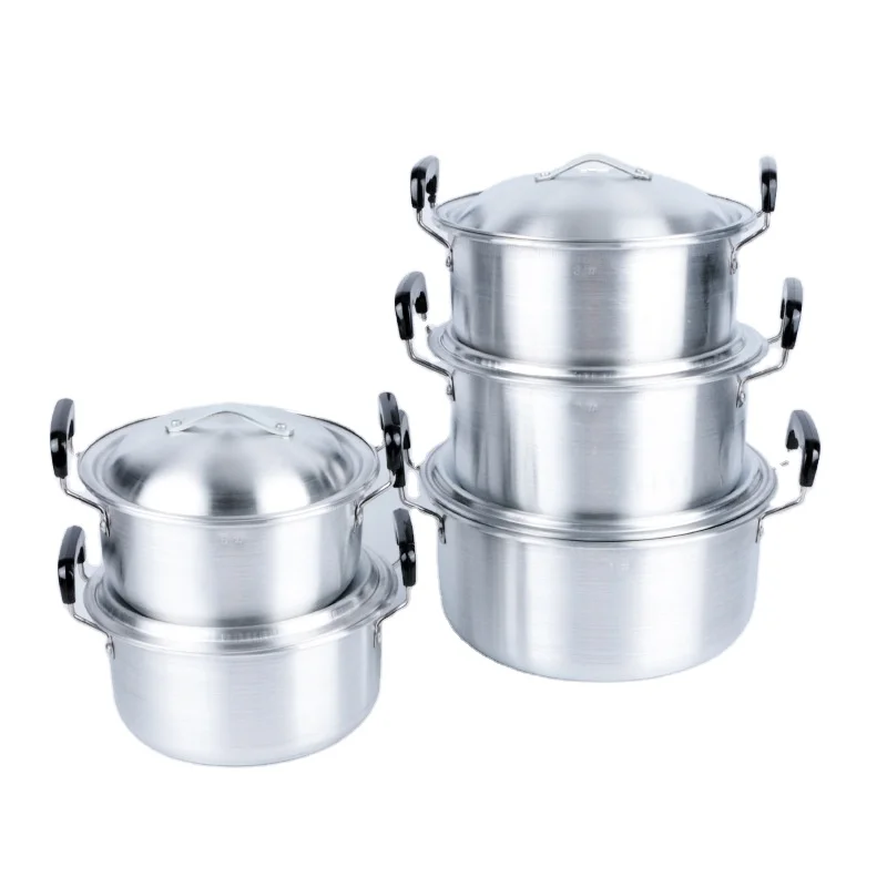 Classic 5pcs set Cooking Pot Home Use Set Kitchen Cookware