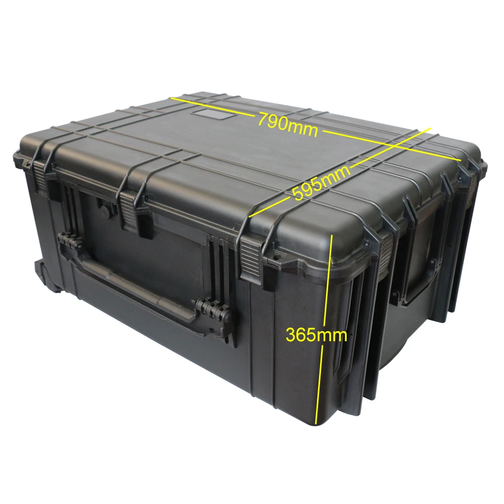 OEM available injection molded utility protective rugged plastic watertight trolley case of reliable quality