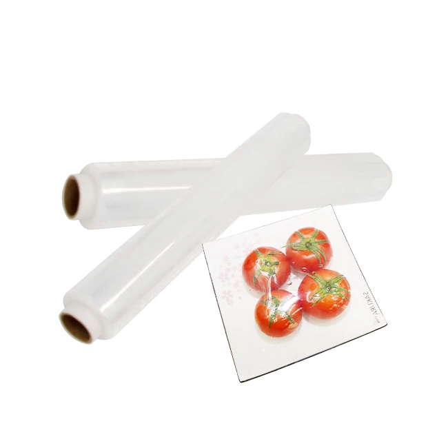 Cast pe film manufacturers packaging disposable film clear plastic wrap numbing film jumbo roll