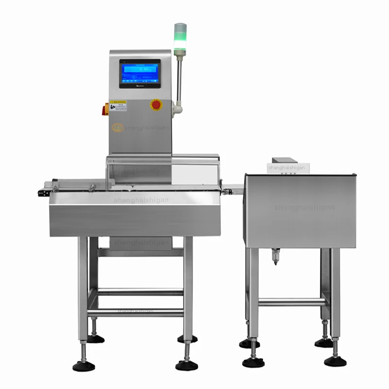 Egg Food Checkweigher with Printer Checkweighing Solutions Weight Checker Conveyor Check Weigher