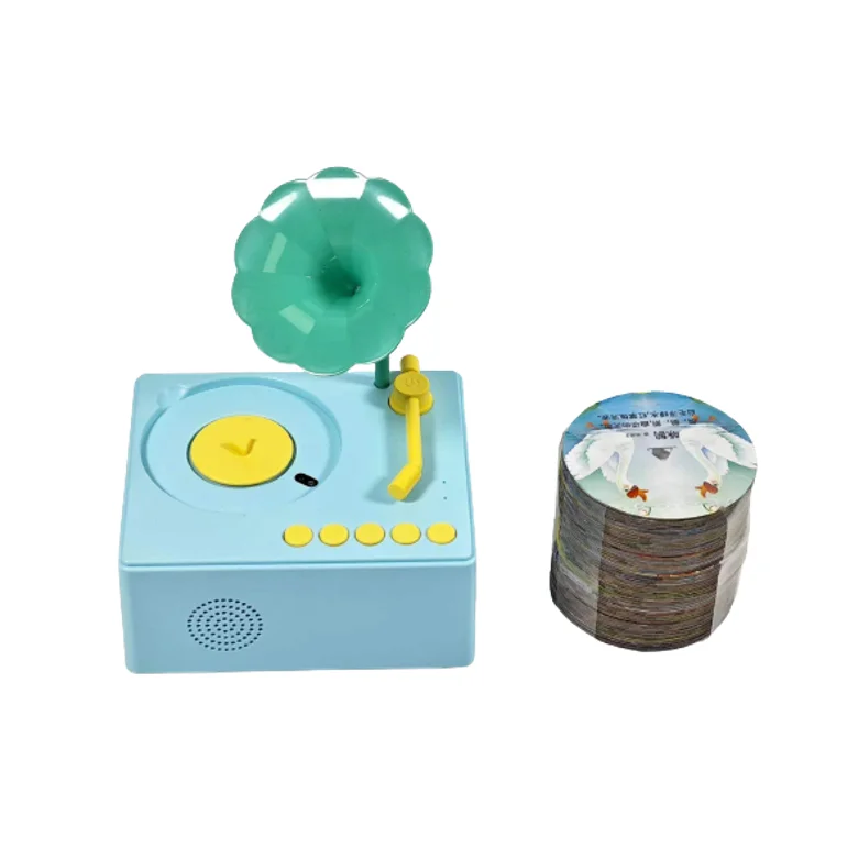 Toys Card Machine Early Phonograph Children Preschools Small Talking Animal Toys Educational Puzzle Game Kids Learning