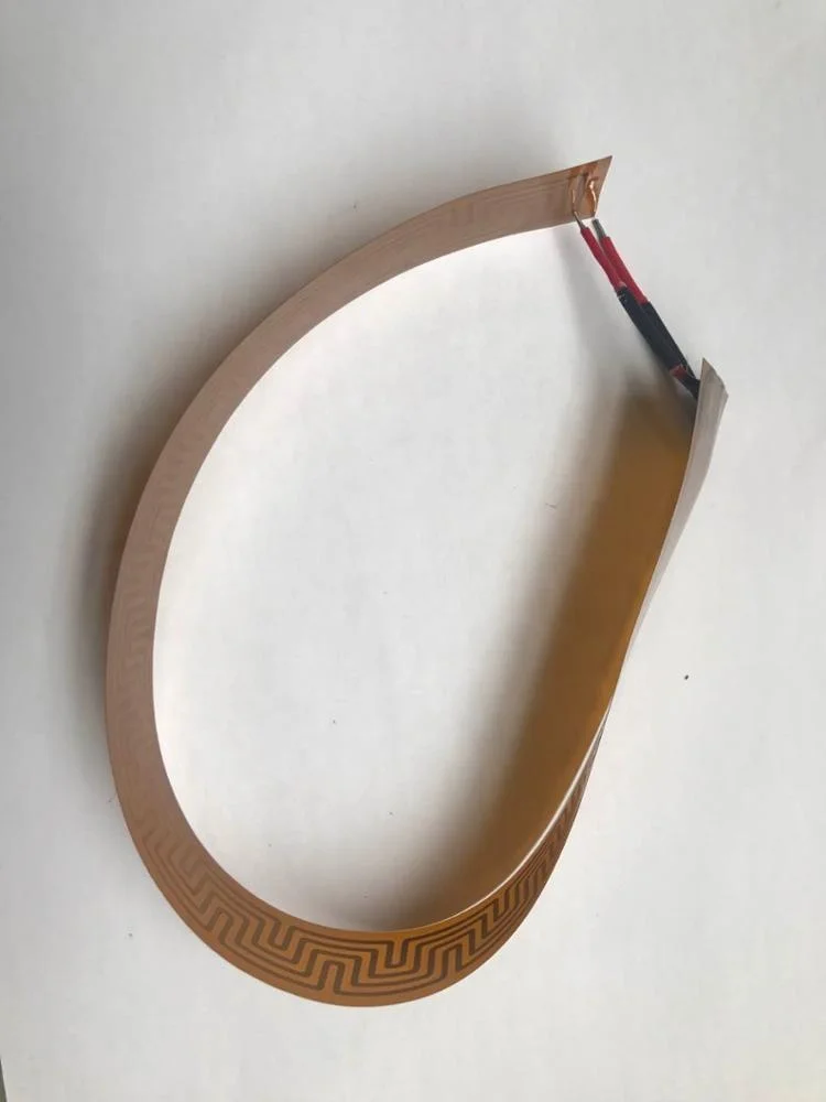 
8.4v 12w Electric flexible lightweight thin polyimide kapton film heater of Anhui Hong Tron 