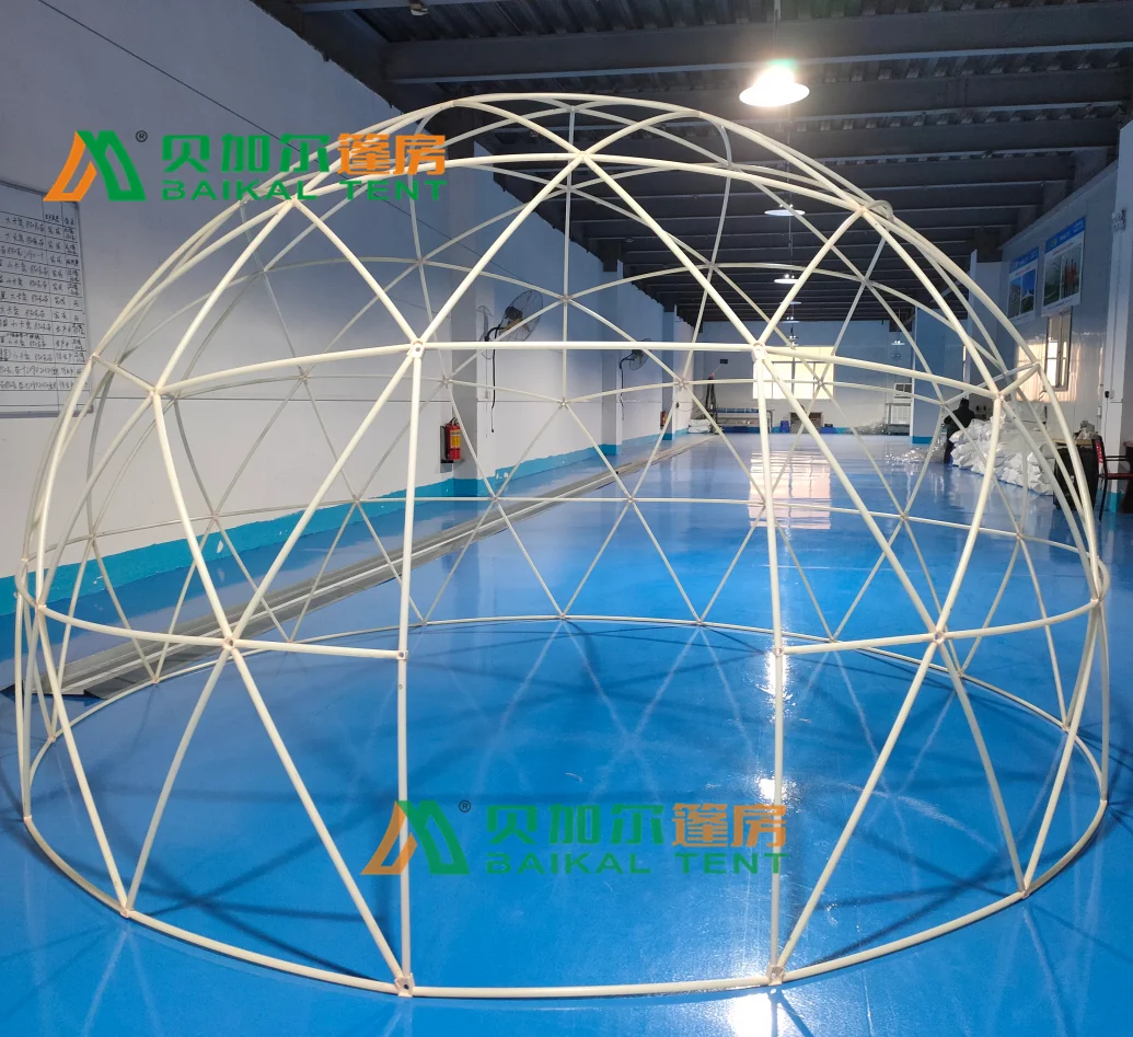 Готов отправить садовый Igloo прозрачный тент для друзей и семейных
