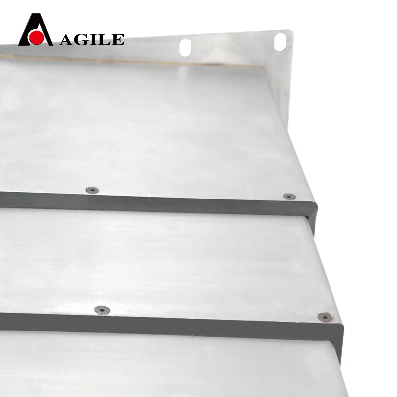 
anti-fire dust elastic armor shield steel bellow cover 