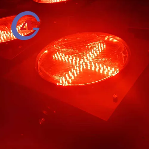 300mm 12 inch Red Cross Traffic Signal Light
