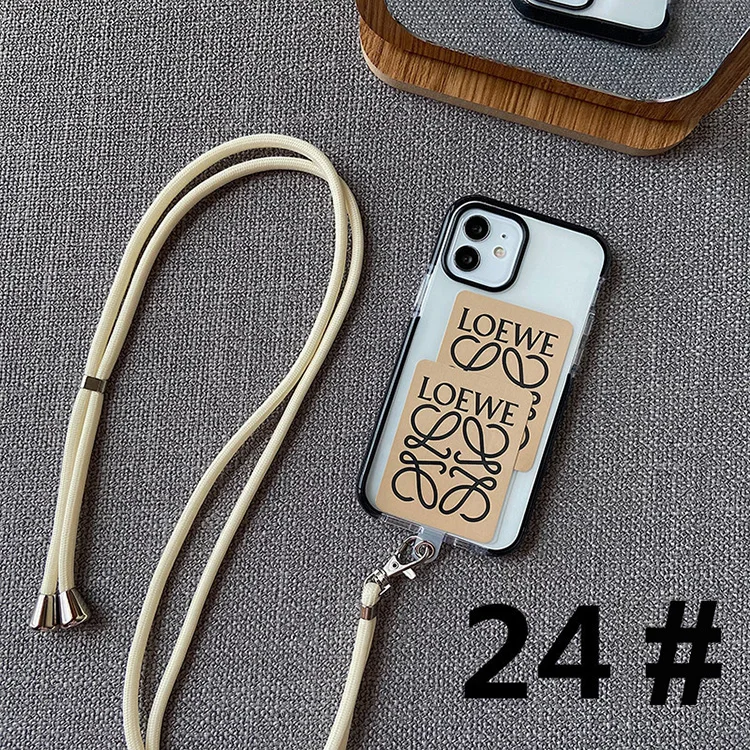 Phone Necklace Strap Phone Safety Tether Case Straps Patch Nylon Strap Phone Lanyard Neck Cord