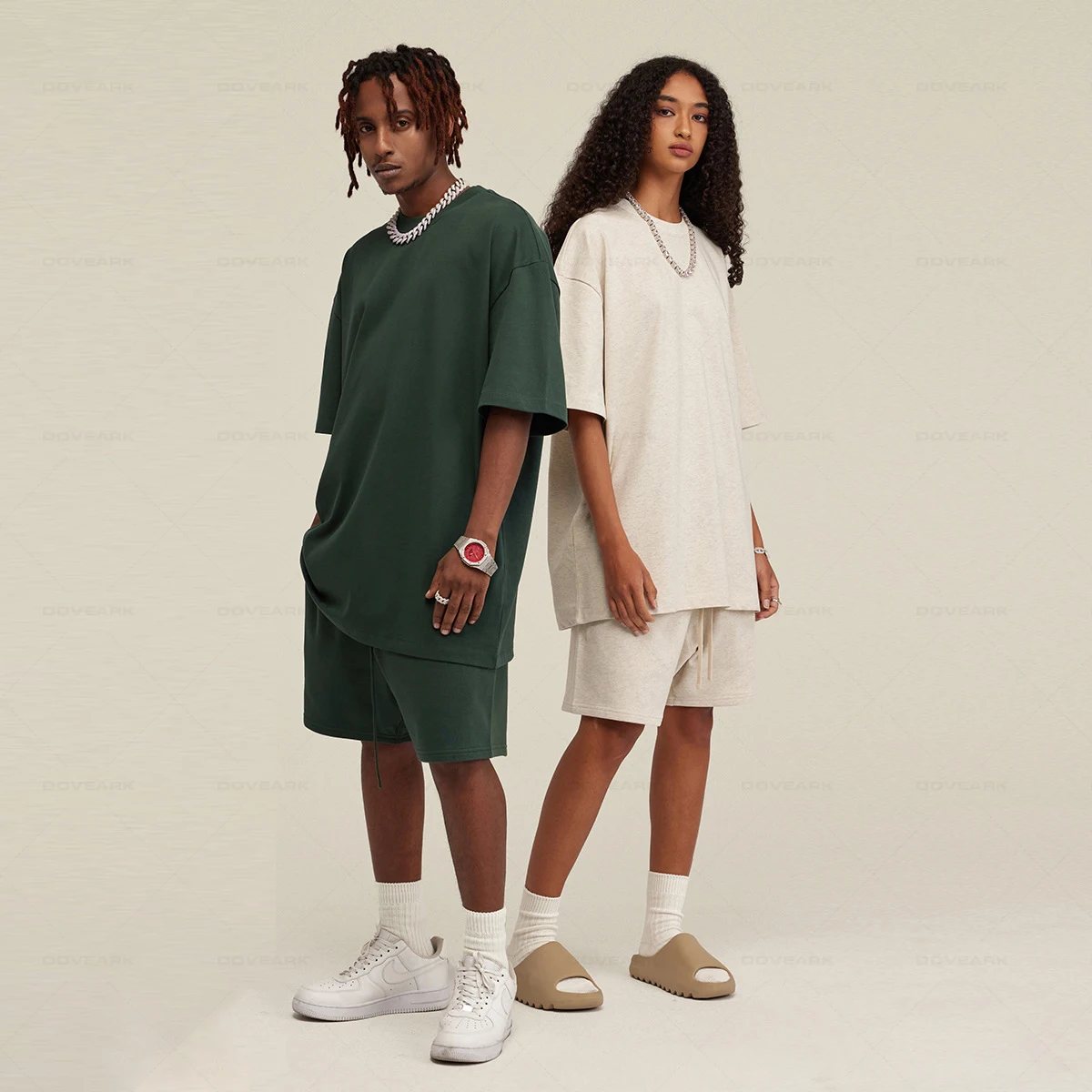 Custom Logo Plus Size T-shirts Tracksuit Man Track Suits 2 Pieces Jogging Suits For Men Custom Men Oversized T Shirt Shorts Set