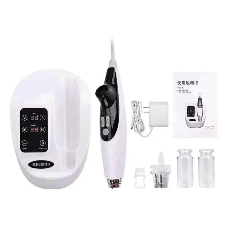 Fraction Needleless Mesotherapy Device Ems Hair Beauty Skin Electro No-needle Machine With Rf
