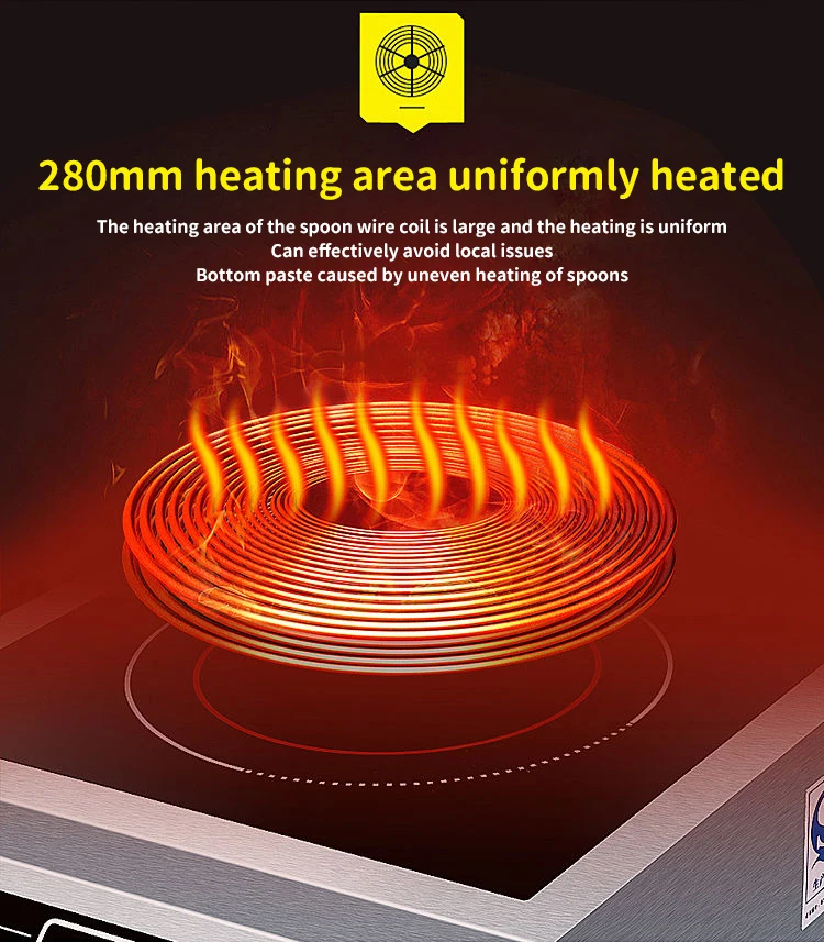 High Power 4000w Induction Cooker 4000w Cooking Stove Commercial Kitchen Induction Cooker
