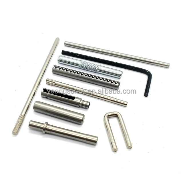 Chinese Manufacturer 2mm Knurled Pin Stainless Steel Threaded Dowel Pin For Computer Fasteners