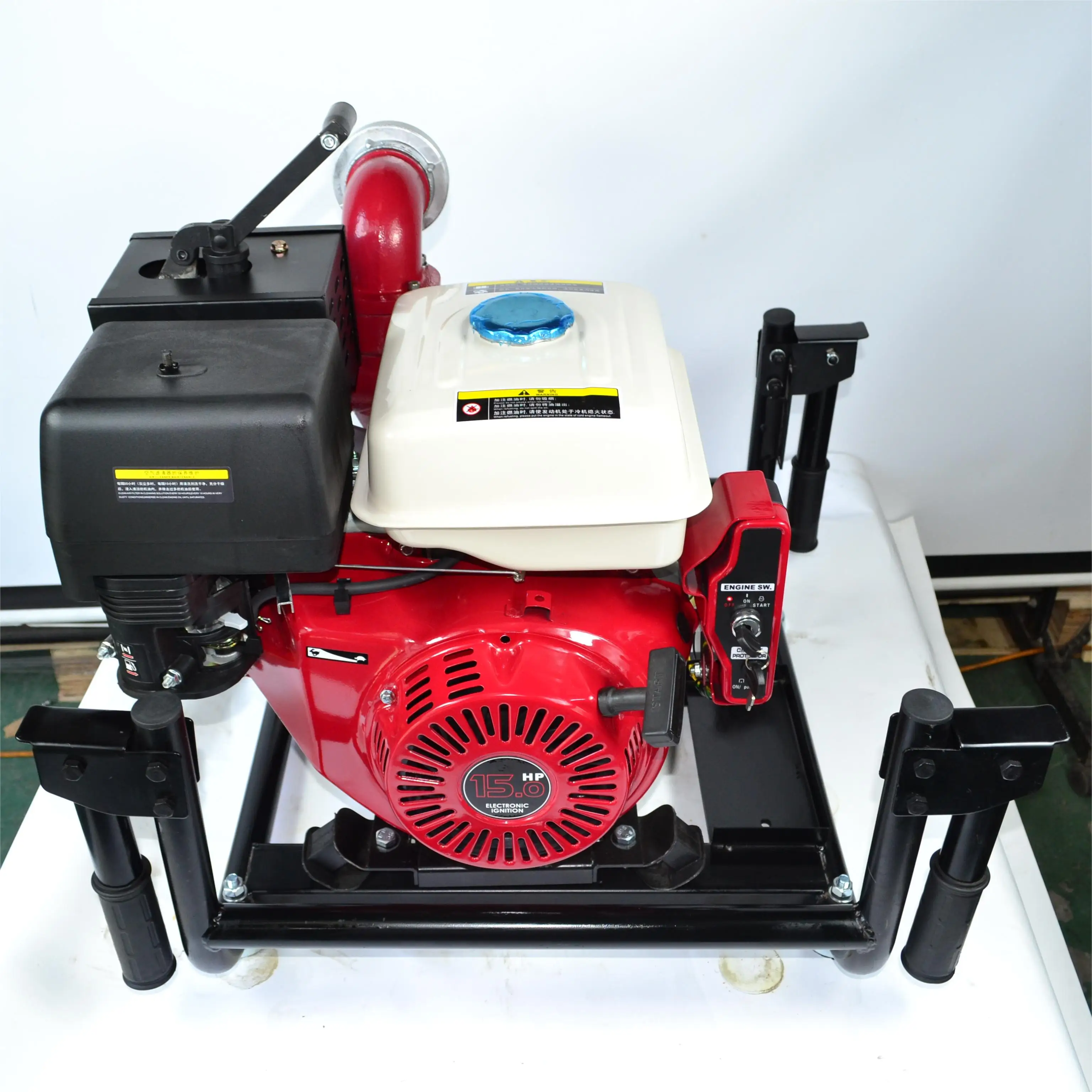 2.5inch 65mm 15hp Gasoline Engine High Pressure Self Priming Water Pump Agriculture Irrigation