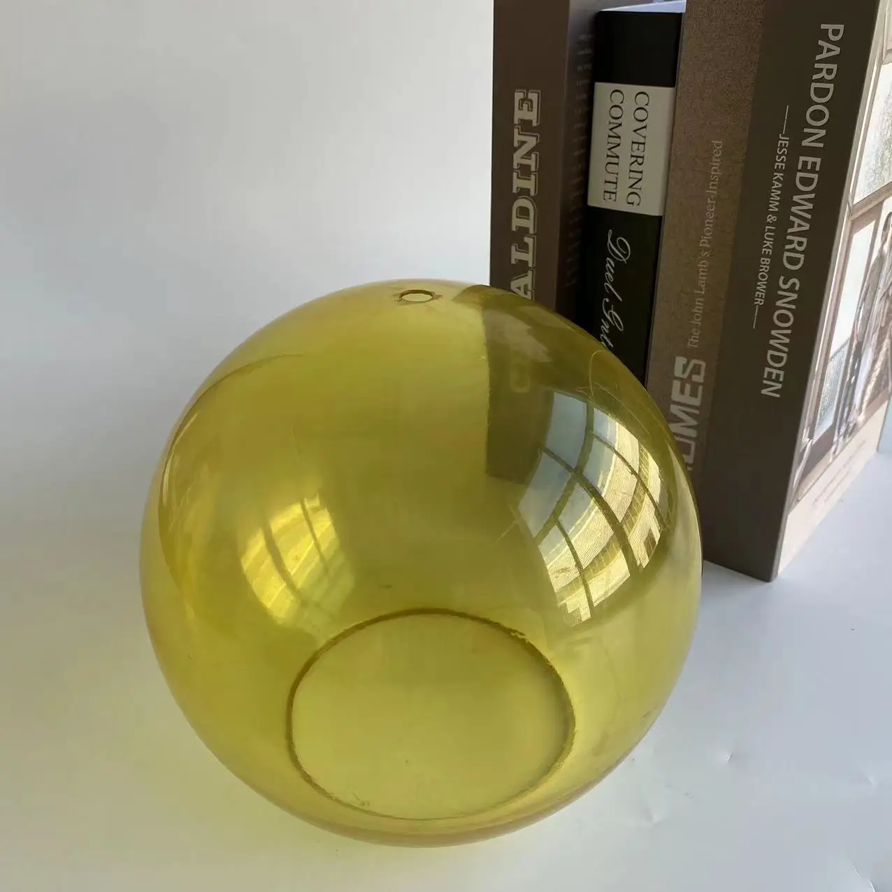 Wholesale side bed pendant lamp round clear glass wall lampshade light cover glass pendant lamp shade