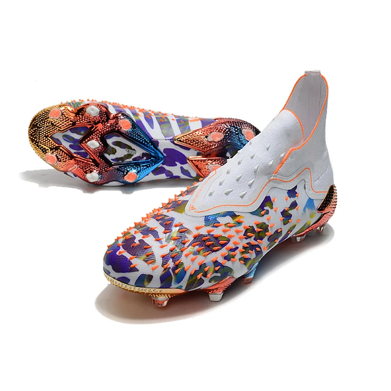 Original 1:1 AD FREAK + FG 39-45 Mens Soccer Shoes For Men Pogba Style FG Football Shoes For Men Football Boots