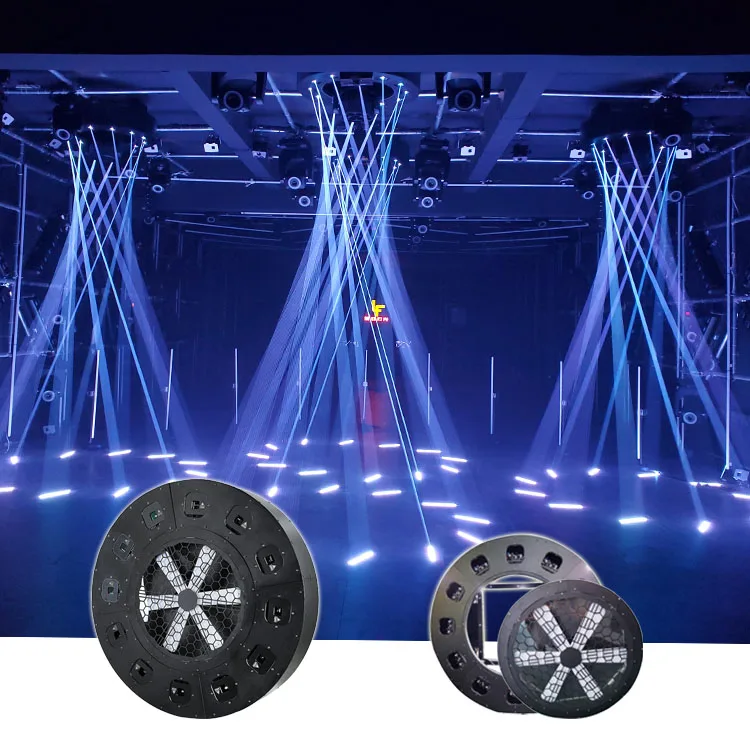 Новый диско-лазер 3D 24 Вт Программируемый Rgb Dmx Луч Dj ЛАЗЕР 12 глаз лазерный свет для вечеринки ночного клуба шоу