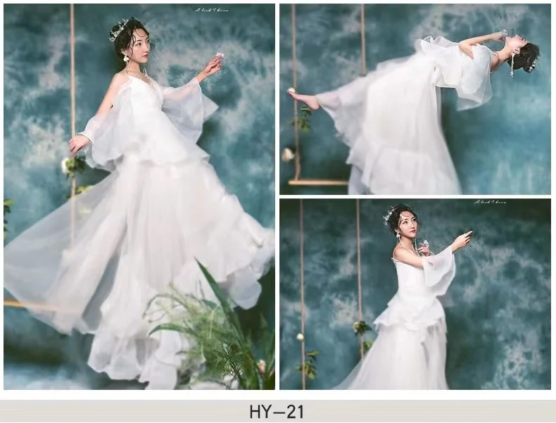 Ainuo manufacturers wholesale background cloth tie dye background photographic background