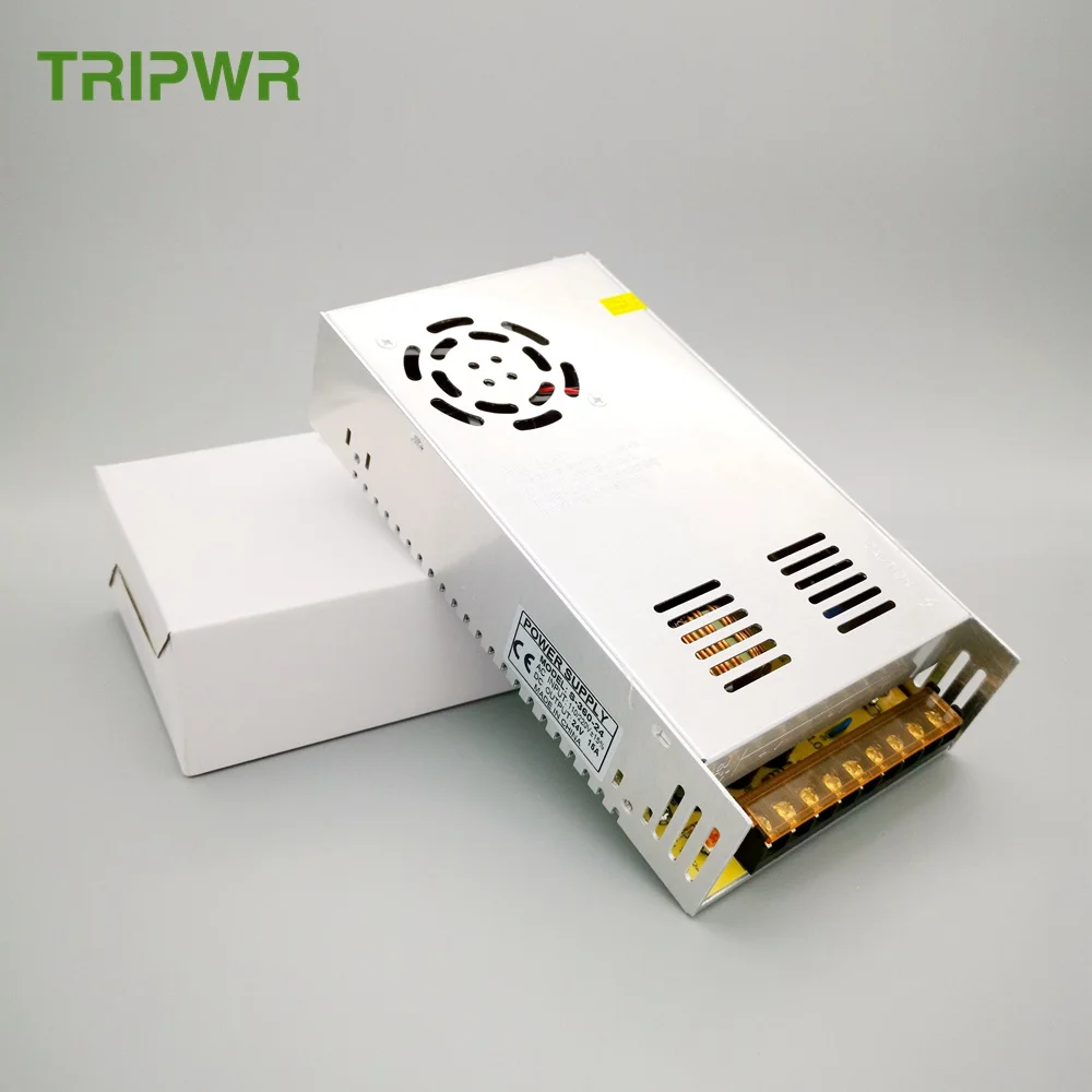 
AC DC 12V 30A 360W Universal Regulated Switching Power Supply 12volt 30amp Power Driver for 3D Printer 