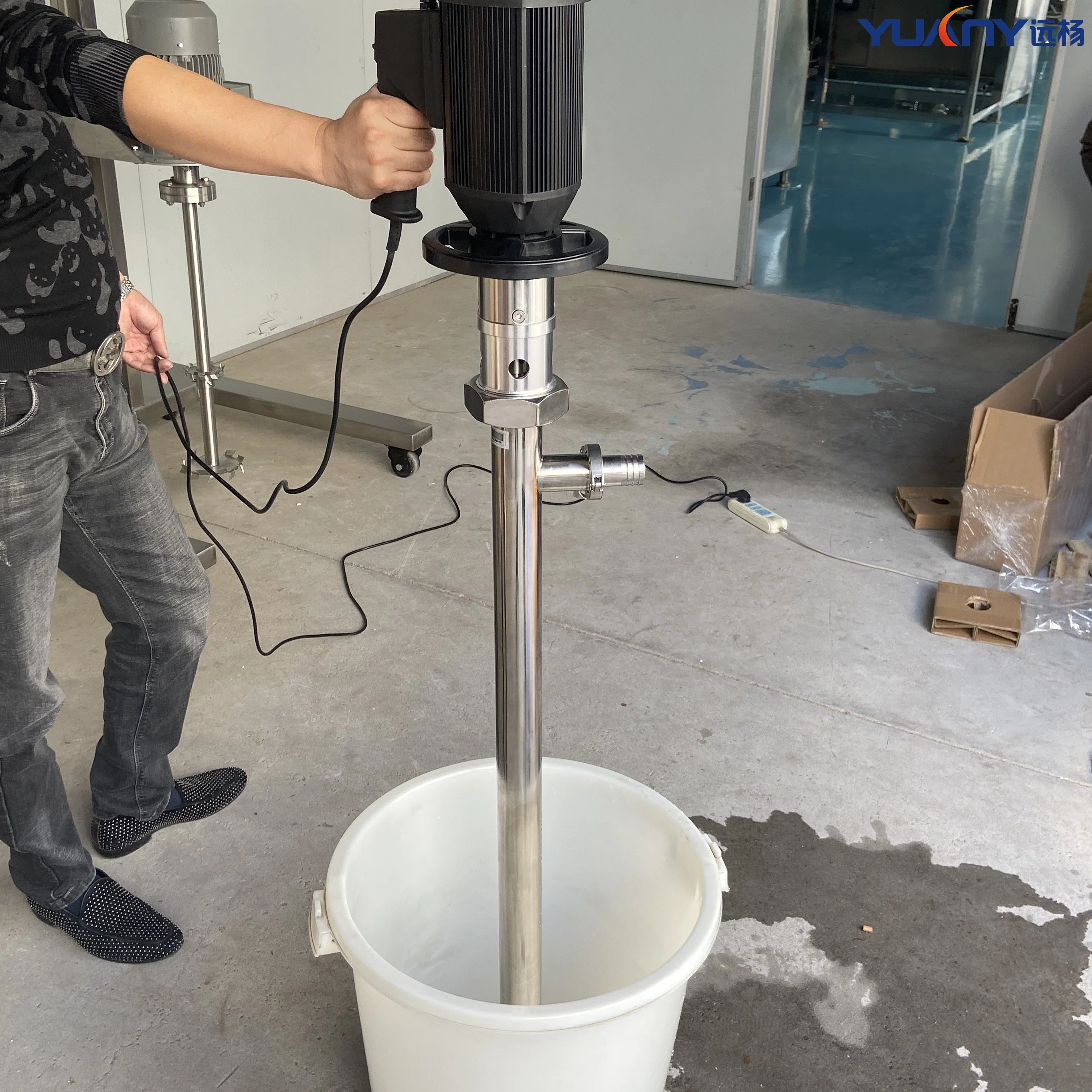 YUANYANG Stainless Steel Barrel oil pump/electric drum pump