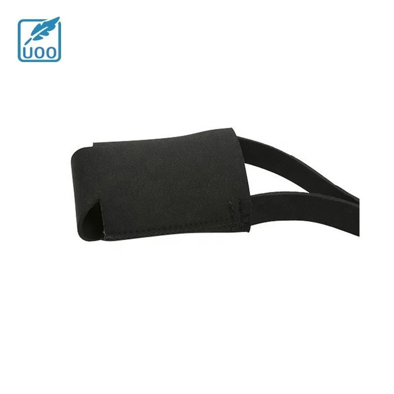 UOO Sublimation Neoprene Blank Folded Bottom 12OZ Short Can Cooler with Strap